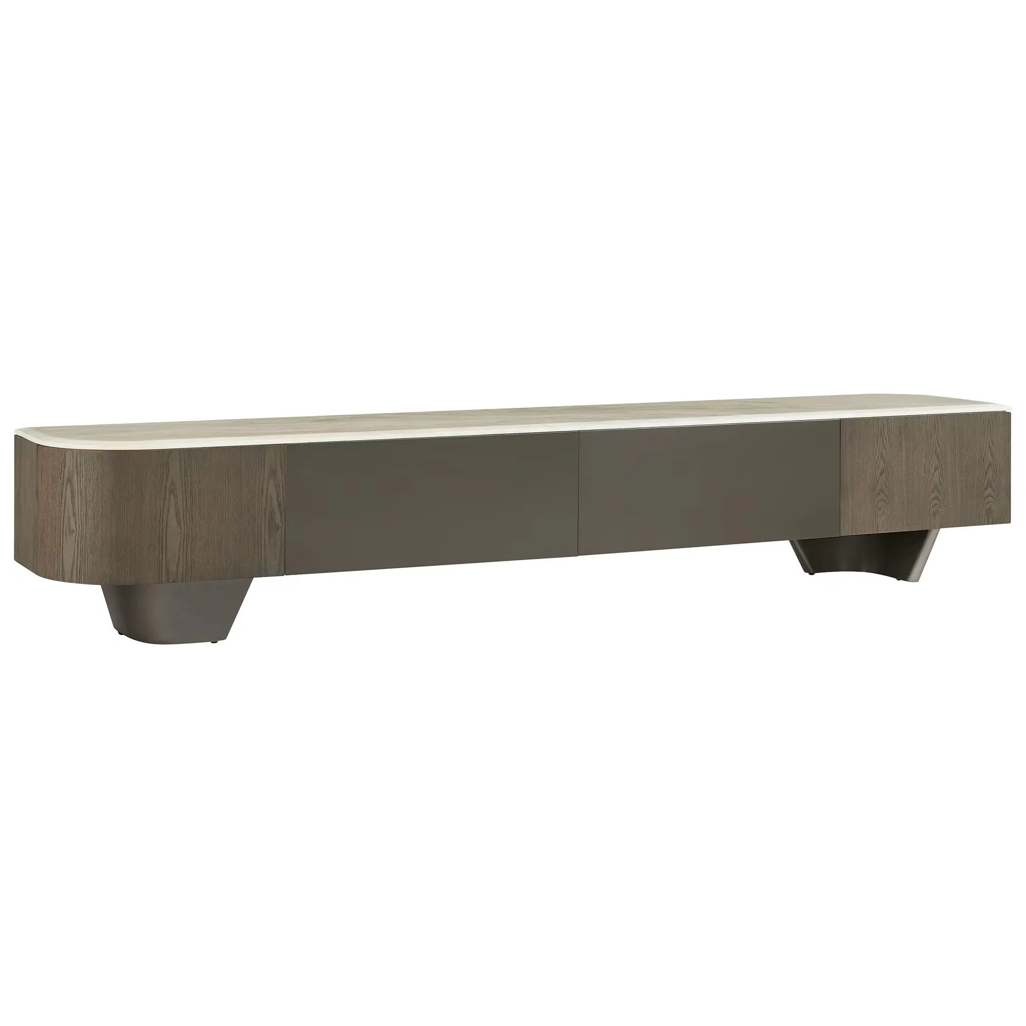 Conjunto de Móveis para Sala de Estar CS Estilo Moderno 2doors Móveis de Madeira Suporte para TV