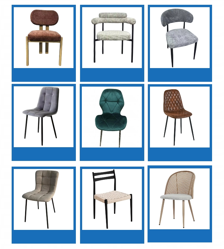 Design de cadeira e mesa de jantar modelo 2