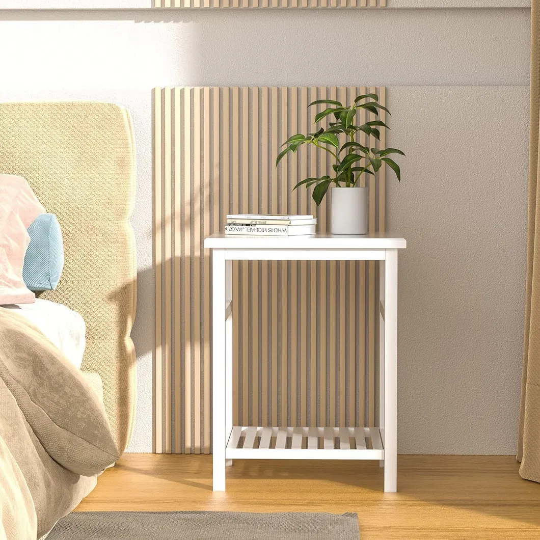 Bambu, Simples Moderno, Sofá de Dois Andares, Lado da Sala de Estar, Lado da Cama, Mesa de Móveis Pequena