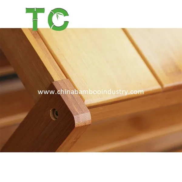 Mesa de Cabeceira de Bambu - Detalhes 1