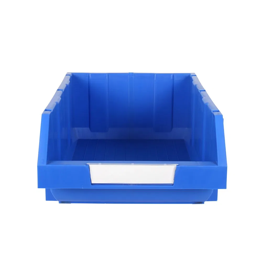 W400*D600*H220 Caixa de Armazenamento Empilhável de Plástico Grande e Resistente para Roupas/ Vestuário e Têxteis