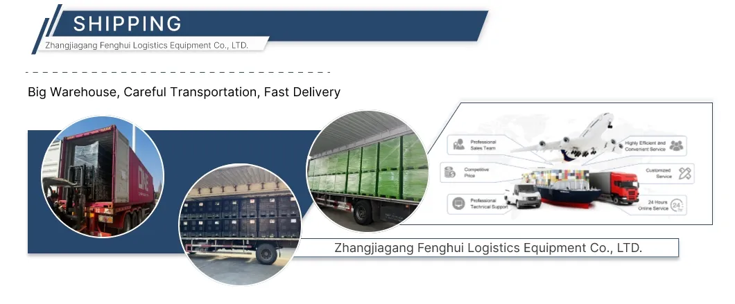 Container de Armazenamento Plástico Empilhável Personalizado de Alta Capacidade para Transporte de Produtos Industriais
