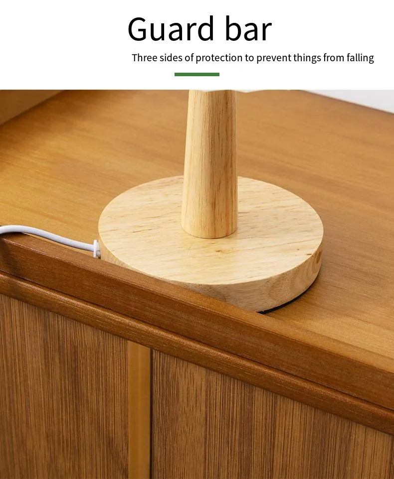 Móveis para Casa Mesa de Escritório Moderna Suporte para Livros Decorativo de Bambu Criado-Mudo Moderno com Gaveta