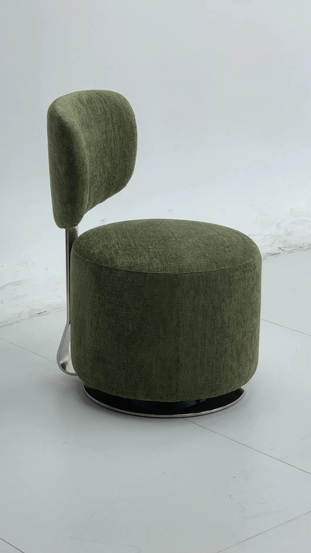 2025 Novo Design Fabricante de Foshan de Banqueta Redonda para Maquiagem