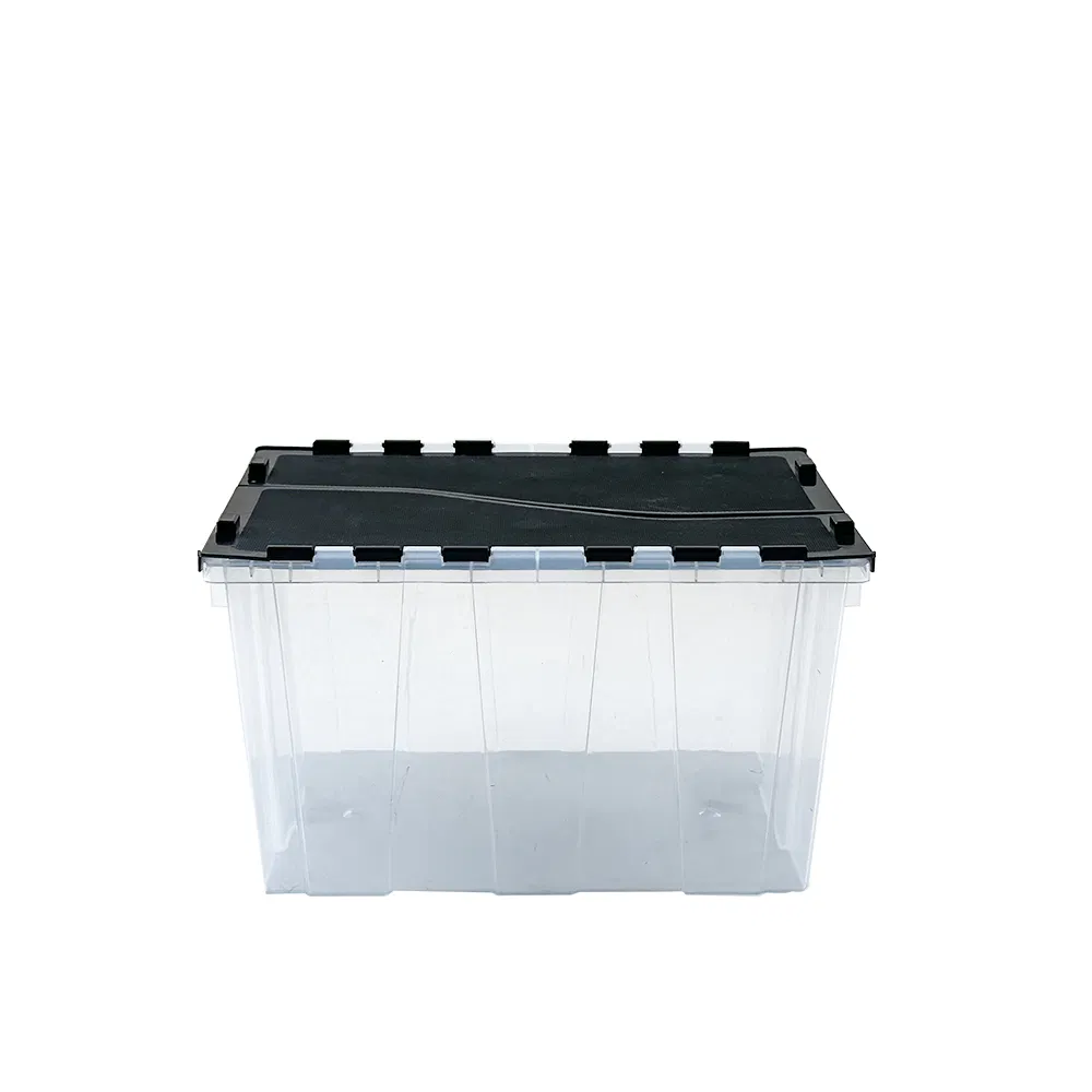Caixas de Armazenamento Versáteis 15-Gallon com Tampa para Acesso Fácil e Proteção