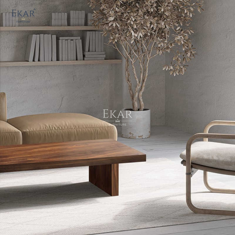 Mesa de Café de Madeira Sólida Moderna Móveis para Sala de Estar Casa Vila Quarto etc