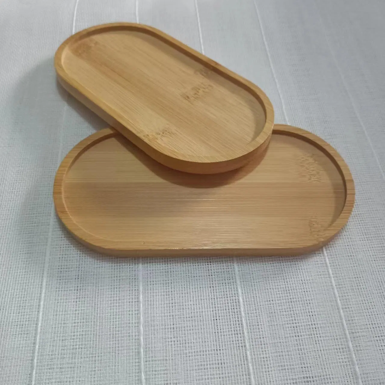 Bandeja Redonda de Bambu Estilo Japonês, Tapete Dly, Vaso de Suculentas, Garrafa de Temperos, Bandeja de Lanches, Coaster Vintage, Conjuntos de Chá, Utensílios de Mesa