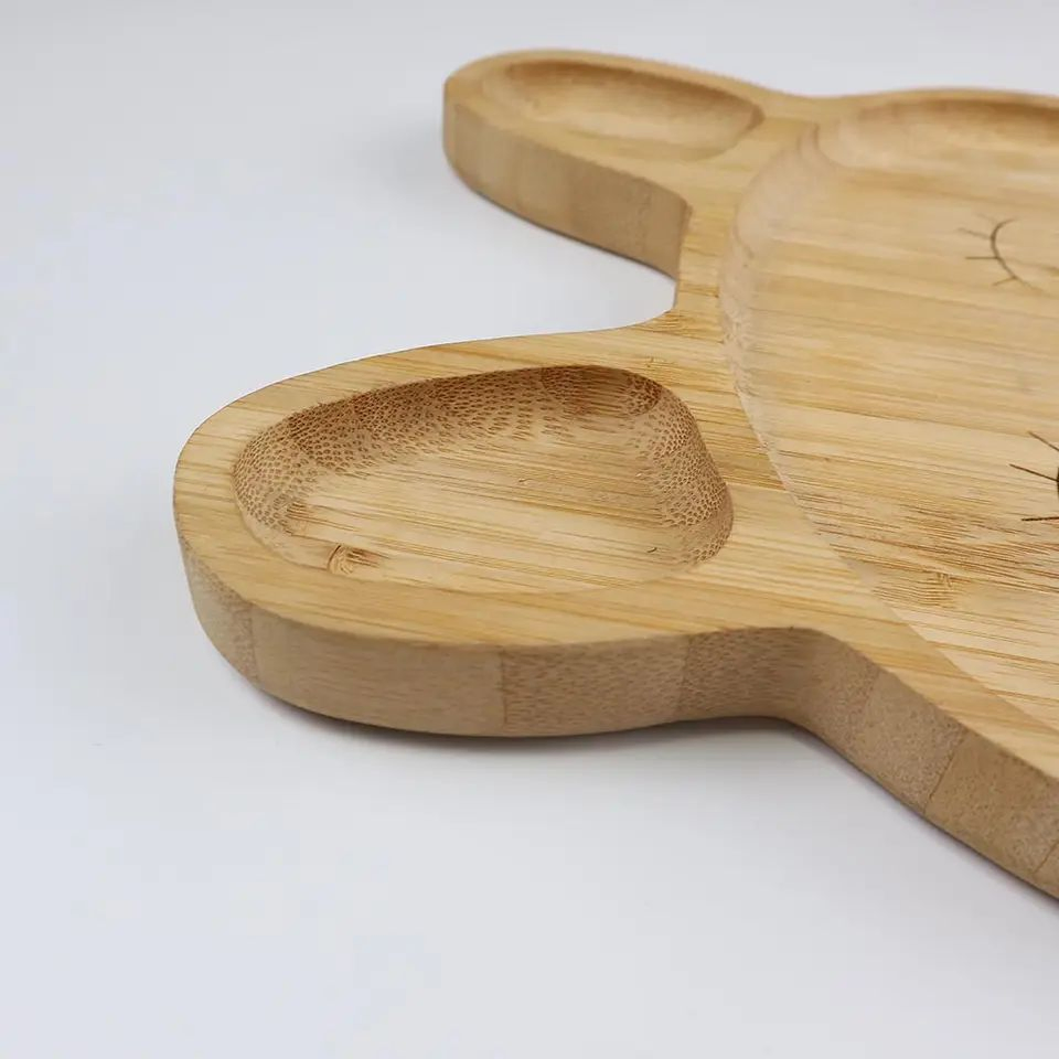 Conjunto de Bandejas de Bambu Personalizadas para Servir, Prato de Chá, Bandeja para Alimentos, Bandeja Decorativa para Velas