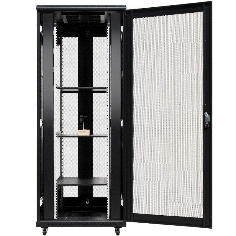 Gabinete de Rede de Piso Premium 18u-47u para Armazenamento Eficiente