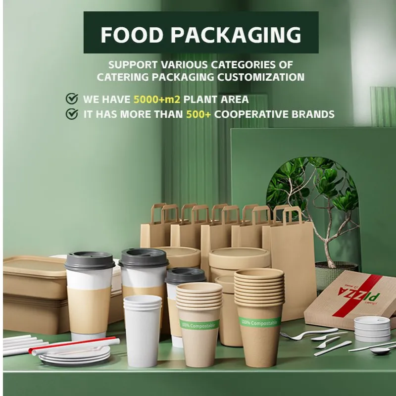 Porta-copos de papel de fibra de bambu biodegradável e ecológico