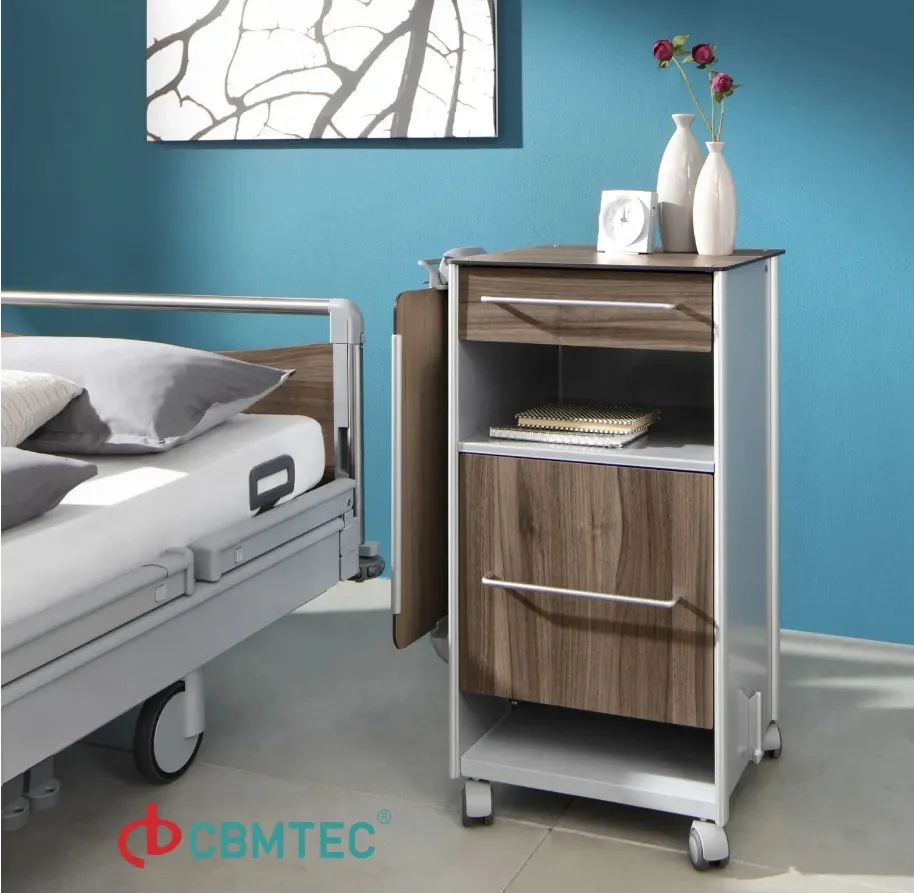 Prateleira de Bambu para Cama, Bandeja de Cama Superior, Criado-Mudo, Prateleira Lateral de Cama, Organizador de Prateleira de Cama, Armário de Armazenamento Lateral