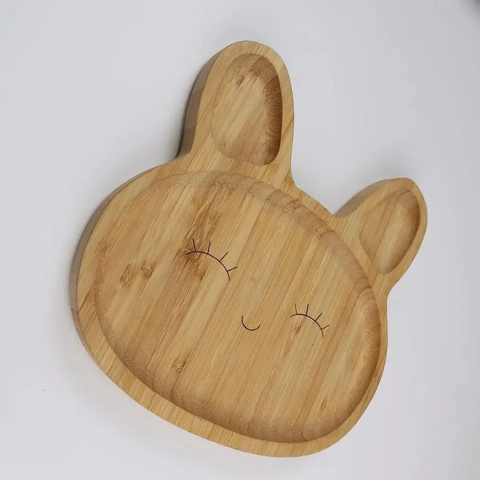 Conjunto de Bandejas de Bambu Personalizadas para Servir