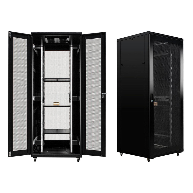 Gabinete de Rede de Piso Premium 18u-47u para Armazenamento Eficiente