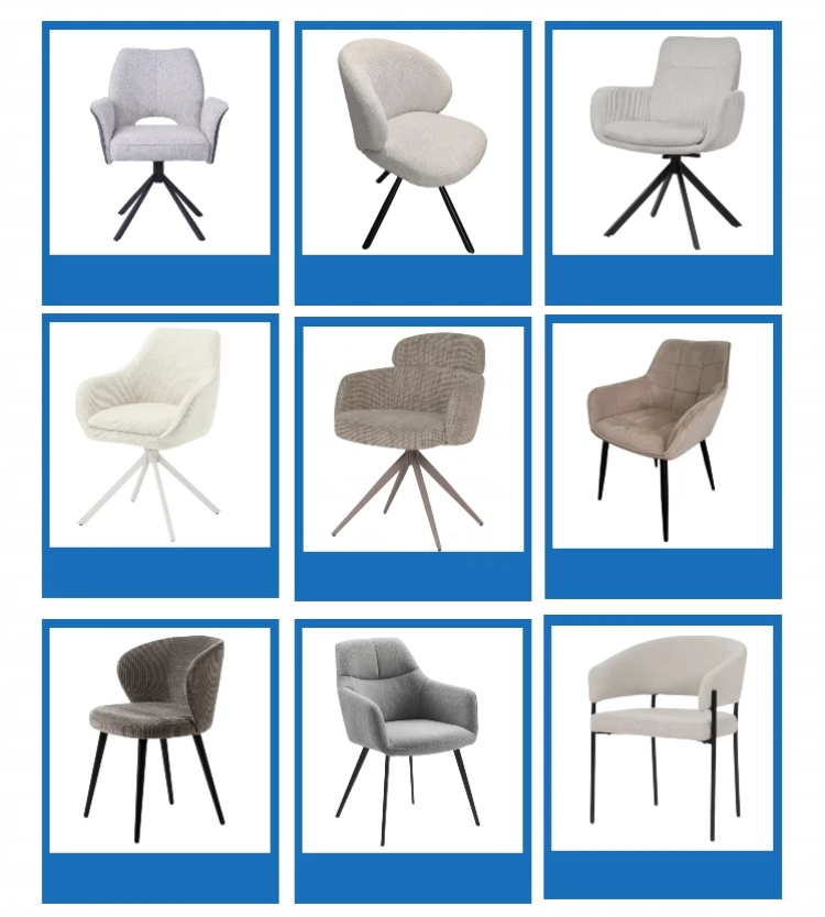 Design de cadeira e mesa de jantar modelo 1