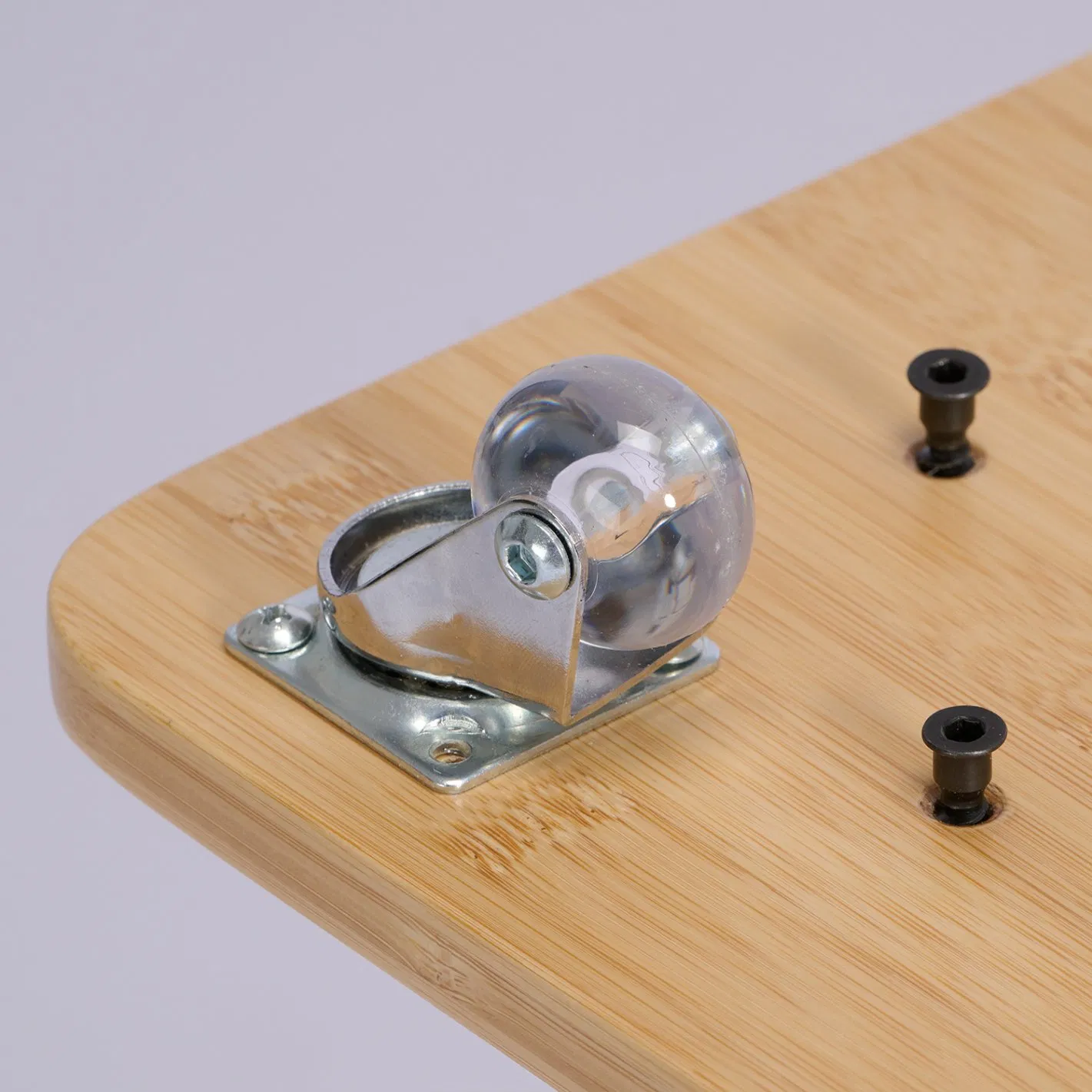 Mesa de Café de Bambu de Dois Andares Multi Funcional para Sala de Estar, Refúgio Oculto para Gato e Cachorro, Mesa Lateral