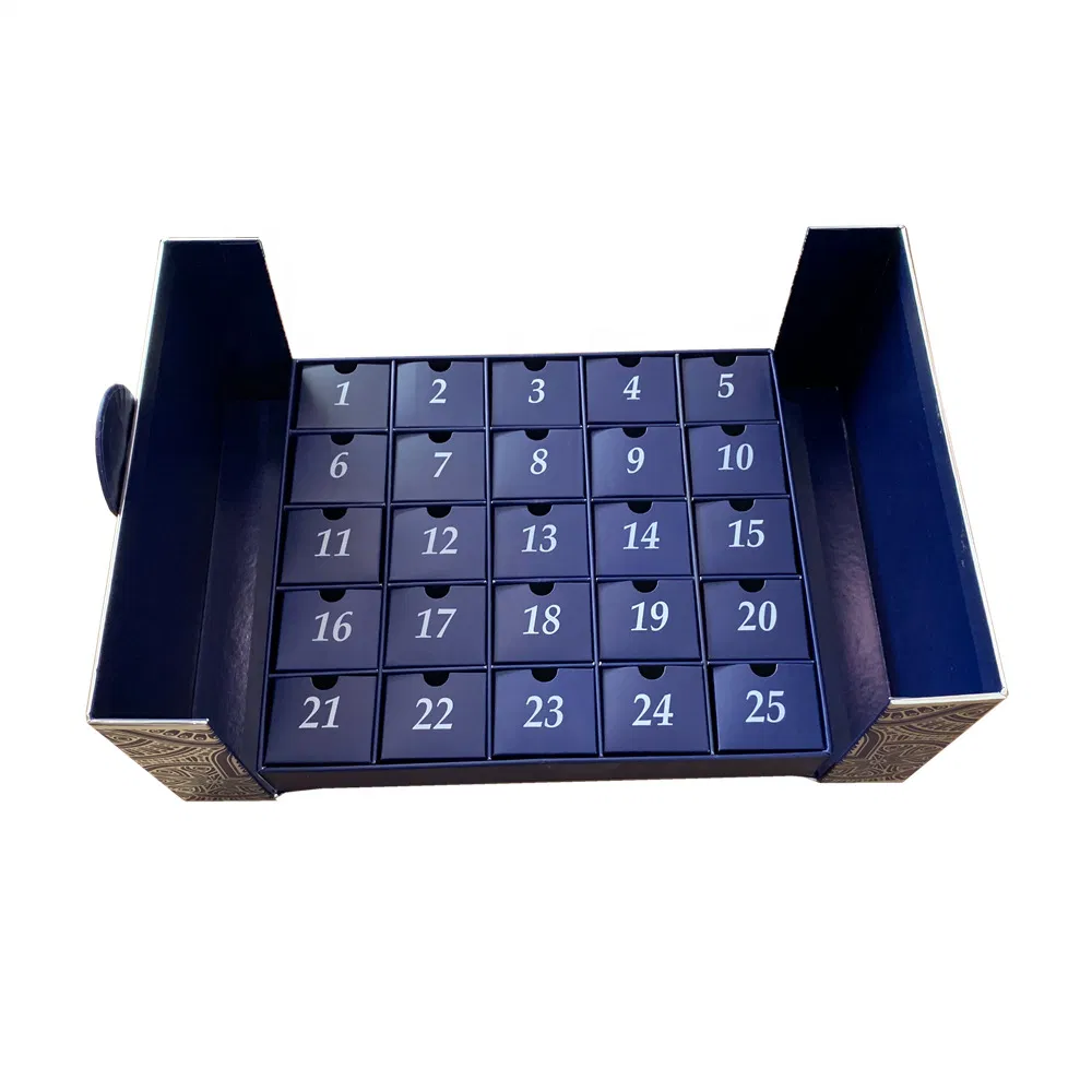 Customized Toy Paperboard Fidget Table Christmas Calendars 2