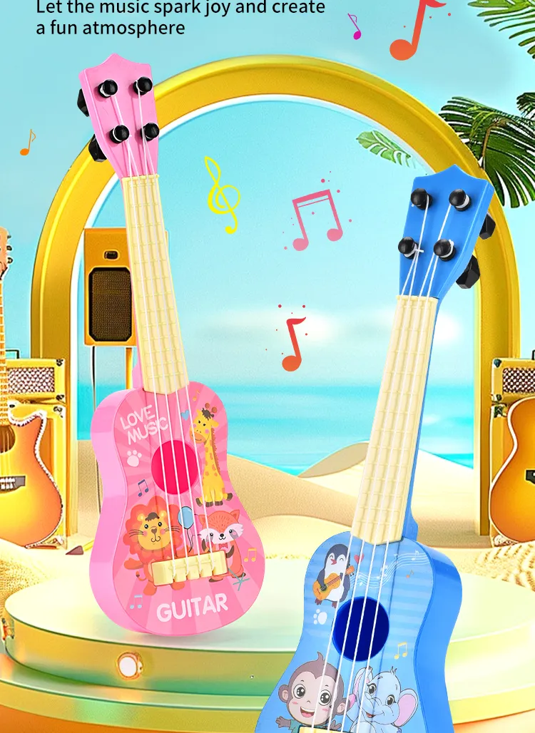 Cartoon Guitar Toy View 8