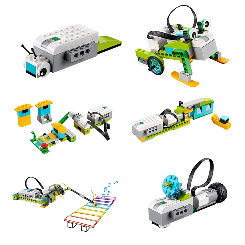 2021 New Technical Parts Wedo 3.0 Robotics Construction Set Building Blocks Compatible with Wedo 2.0 Educational DIY Bricks Toys