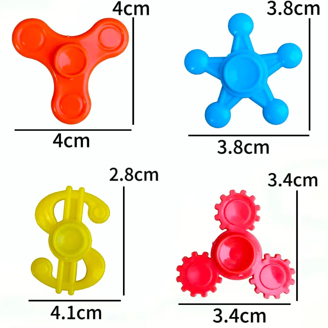 185003 - Mini Fidget Finger Spinners Capsule Toys (2 inch)