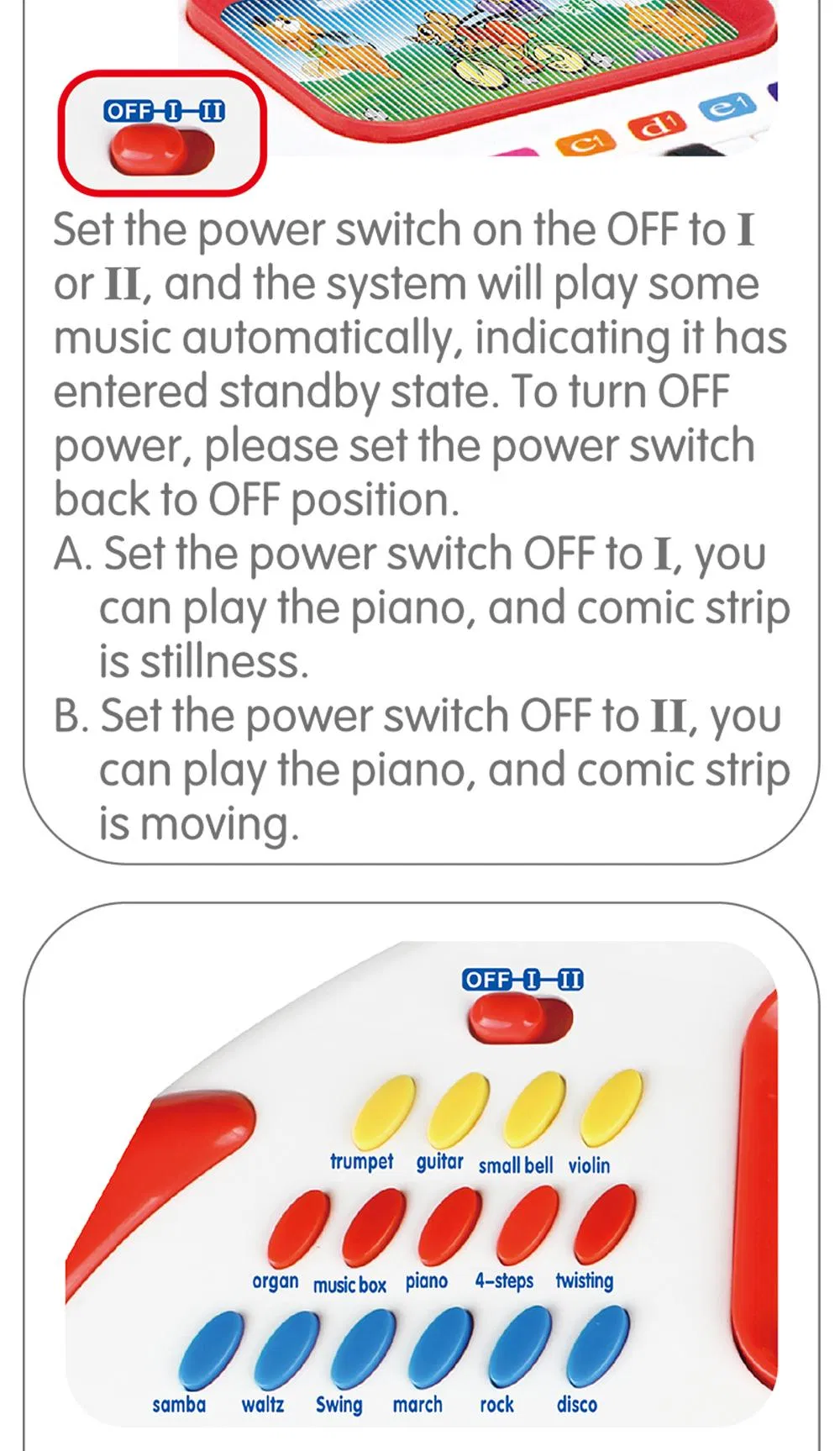 Beautiful Melody Music Centre Detail 2
