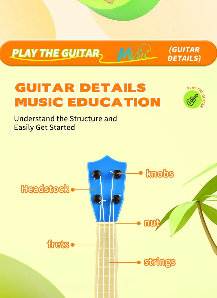 Cartoon Guitar Toy View 9