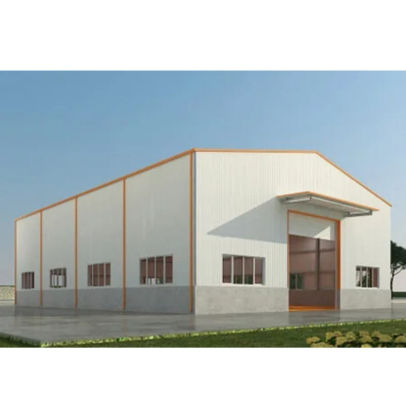 Ready Made Chinese Prefabricated Metal Barn Warehouse Kits