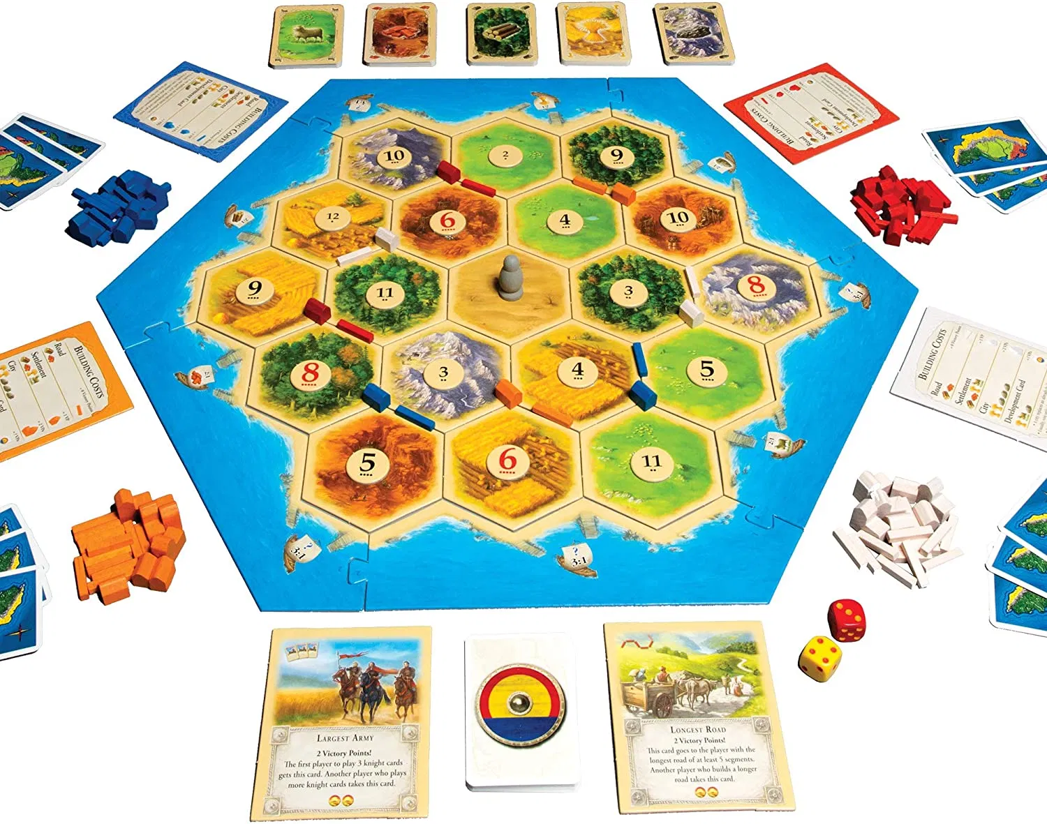 Catan Seafarers Board Game Extension Allowing a Total of 5 to 6 Players for The Catan Seafarer Expansion
