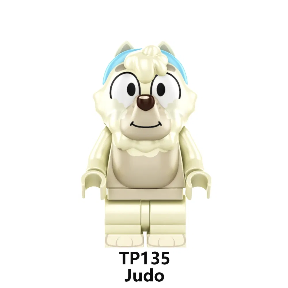 Bluey Minifigure Anime Cartoon Assemble Mini Building Block Figures Educational Toy (TP1017)