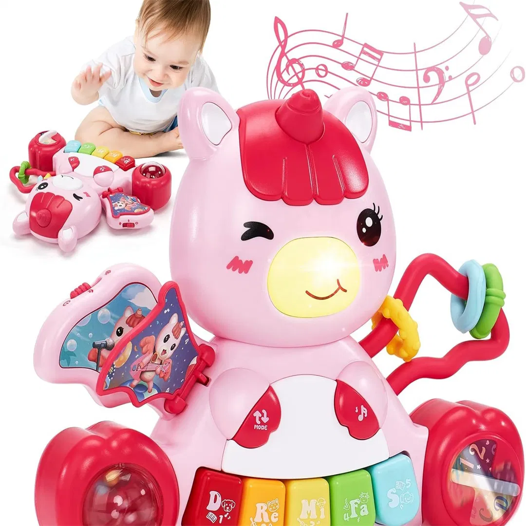 Unicorn Finger Piano - Baby Early Learning Musical Instrument Toys