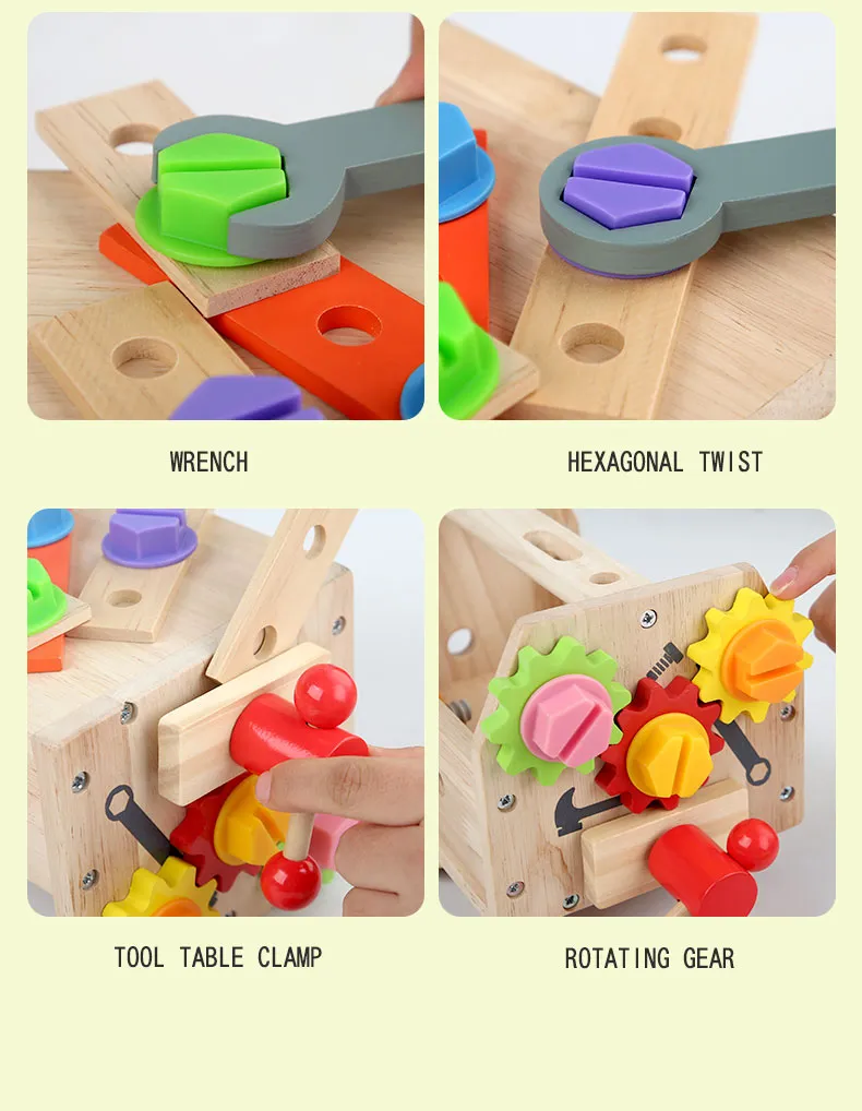 Children's Tool Basket Toy Display 4