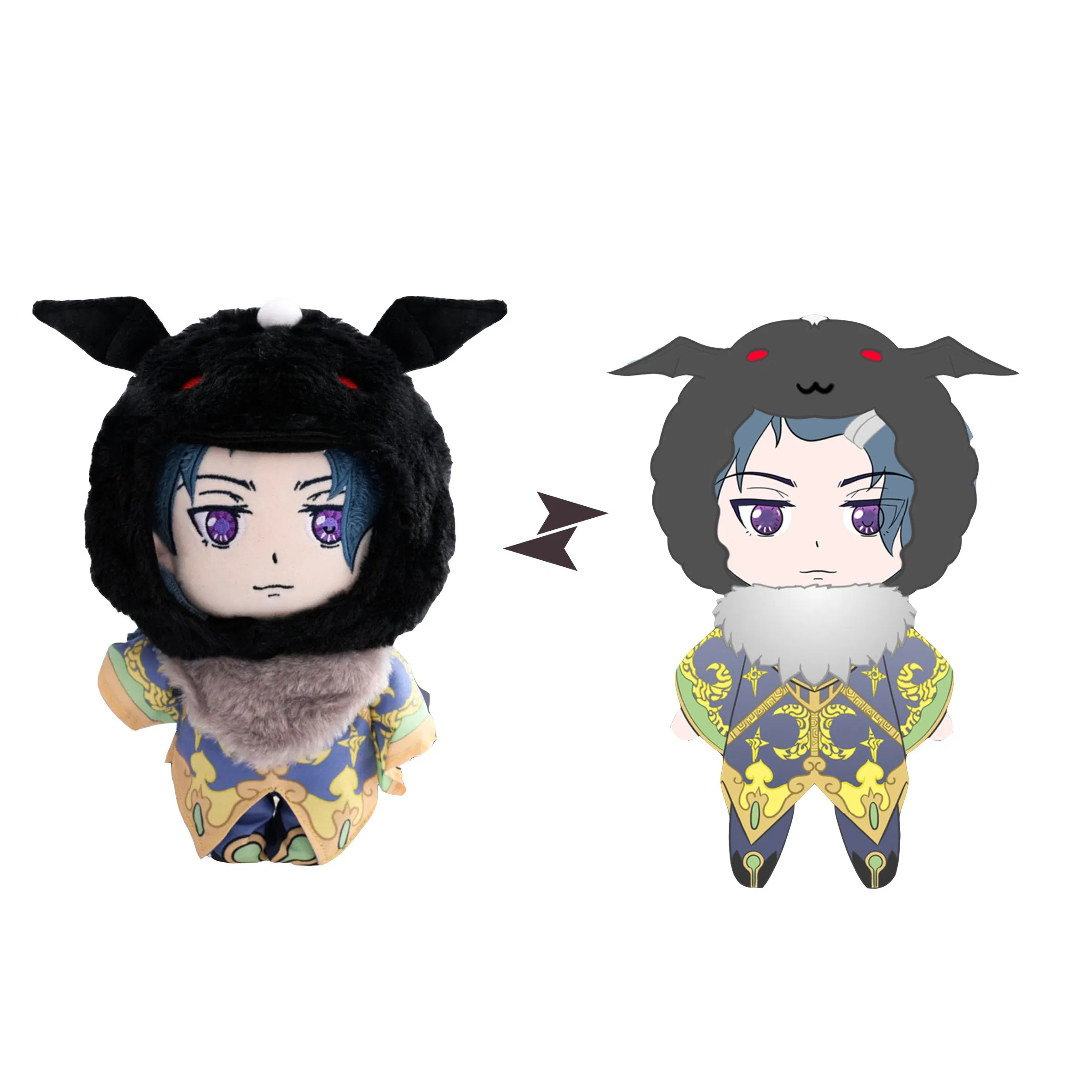 Custom Animation and Cartoon Charactersto Plush Doll Life Size Human Stuffed Soft Plush