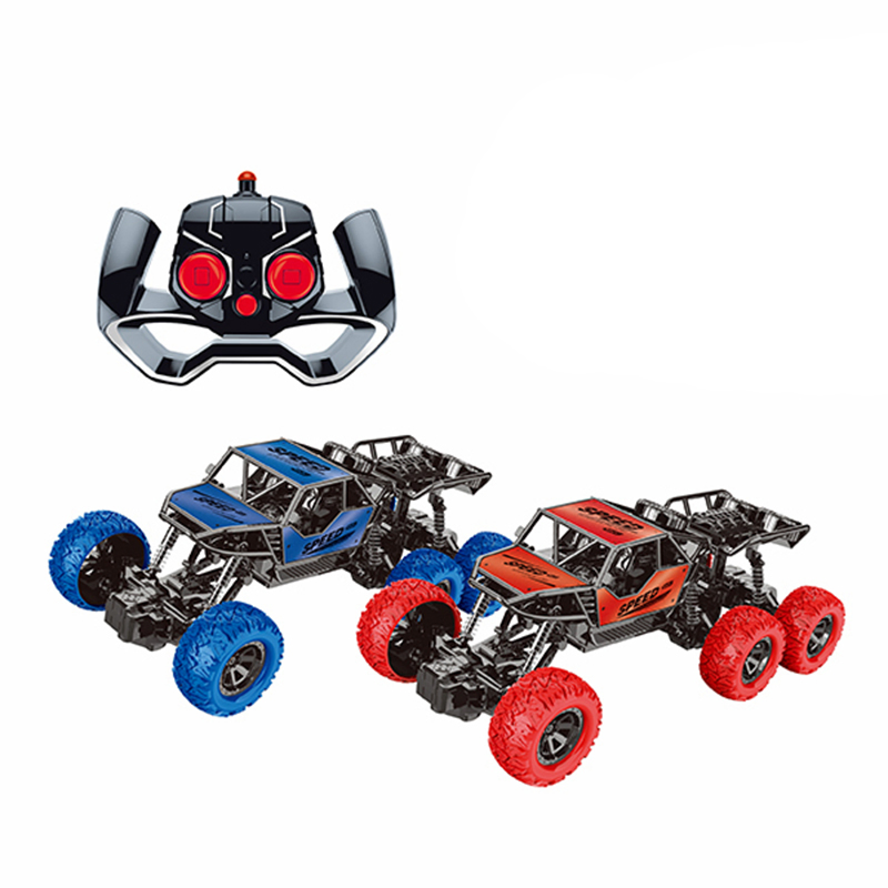 1: 18 Six-Wheel Remote Control Car Alloy Climbing Car RC Vehicle Toy
