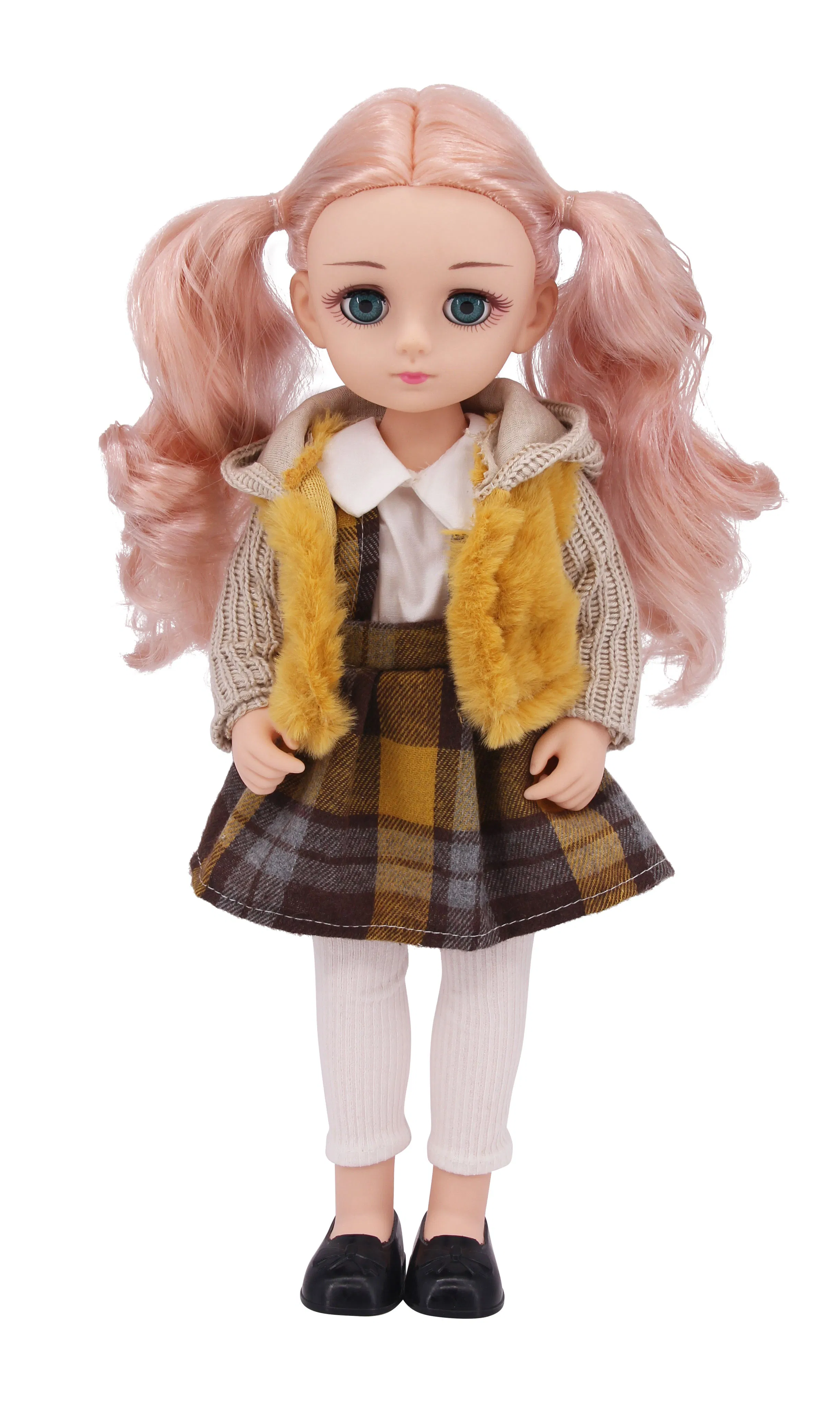Factory Direct Supply High Quality14 Inch Vinyl Plastic Fashion Beautiful Girl Doll