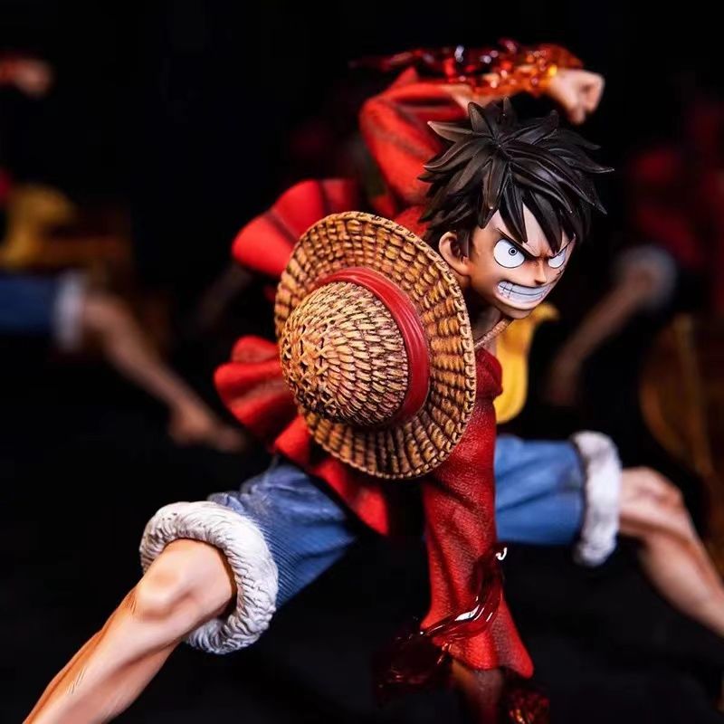 One Piece Luffy Figures Monkey D. Luffy Battle Style Action Figures PVC Anime Collection Model Toys Birthday Ornamen Gifts