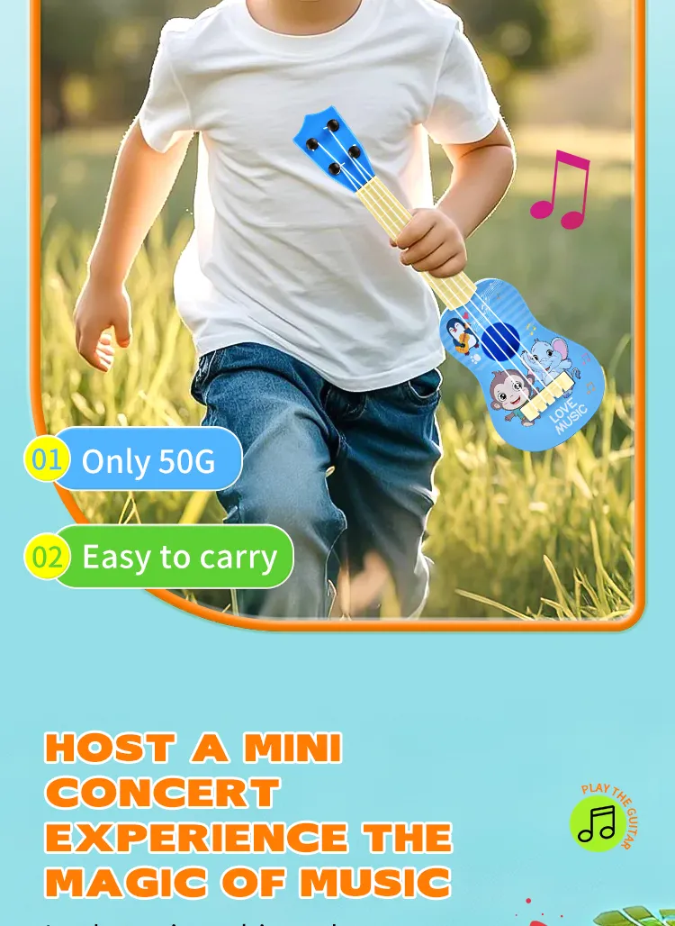 Cartoon Guitar Toy View 7