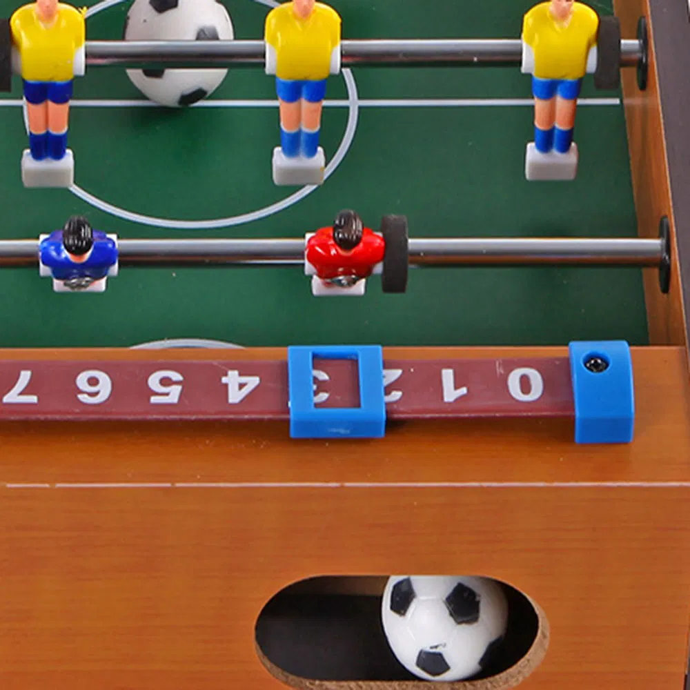 2026 Football World Cups Mini Wooden Football Desktop Soccer Toy Foosball Machine