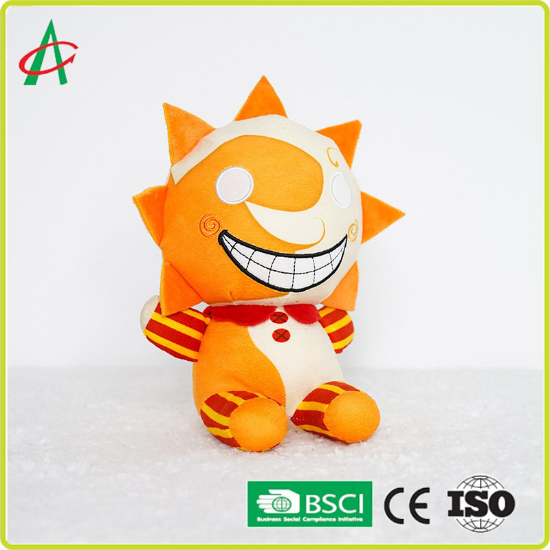 Bespoke Sun Head Cute Promotional Doll Stuffed Peluche