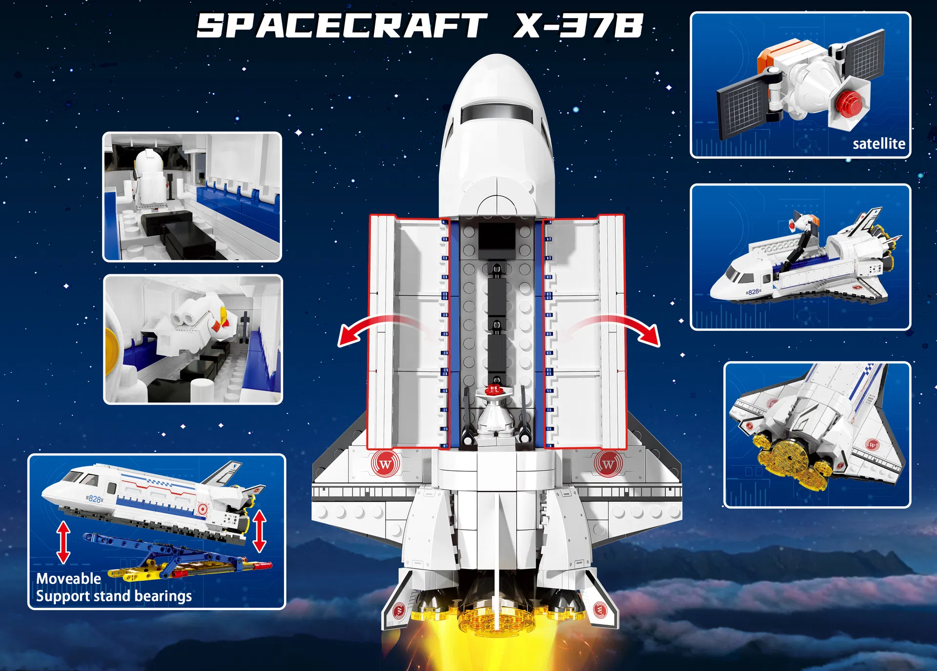 Spacecraft Puzzle Toy 4