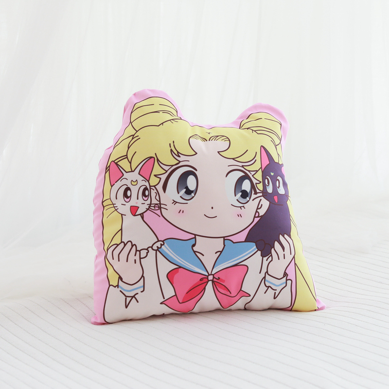 Anime Sailor Moon Plush Pillows Cartoon Image Printed Stuffed