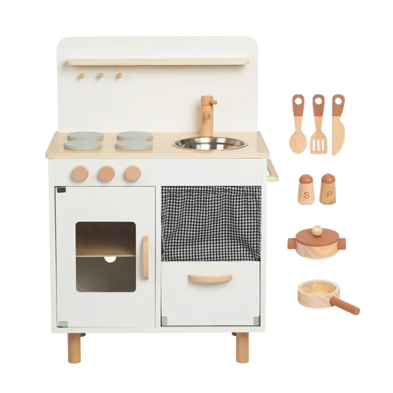 Wooden Play Kitchen 2