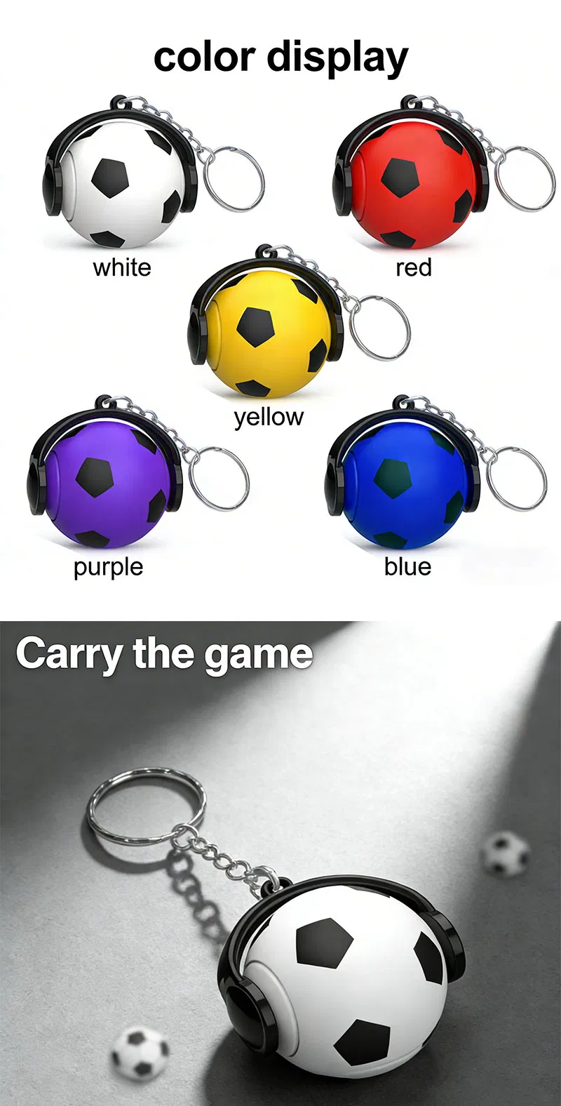 Soccer Spinner Colors