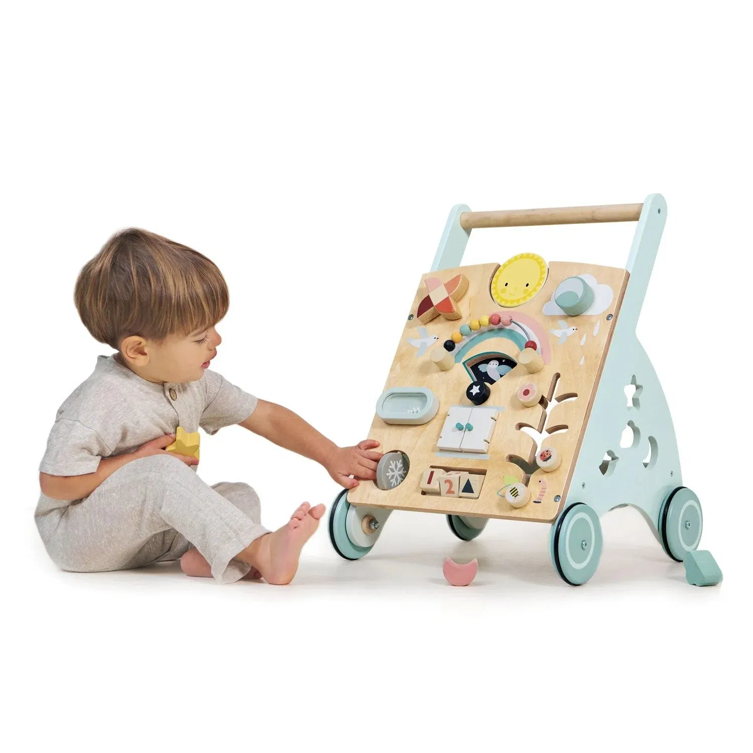 The Wooden Sunshine Baby Activity Walker Specifically Designed Toddlers Toy for Early Learning