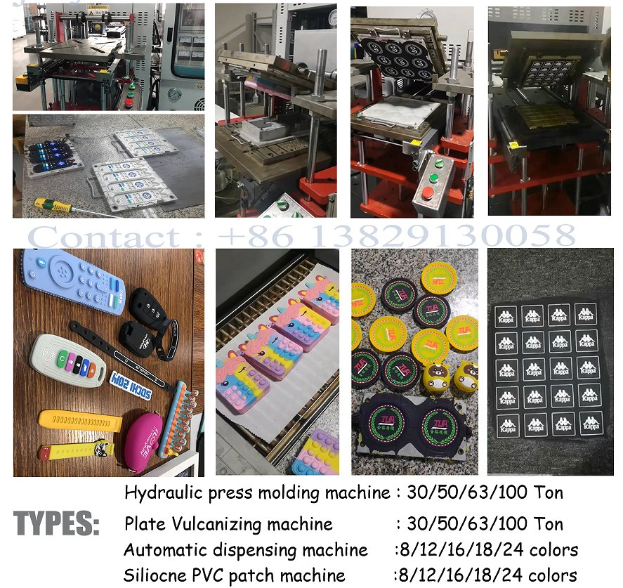 Durable Fidget Plastic Accessory Making Silicone Rubber Compression Molding Machines