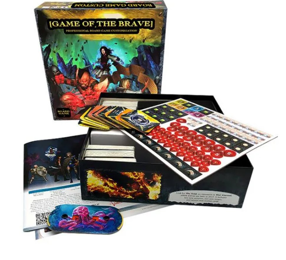 Hot Selling Educational Toys Board Game Customized Design Paper Intellectual Paper Board Game