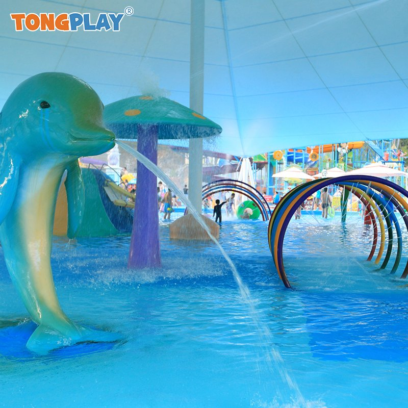 Water Park Splash Kids Playground Outdoor Sprinkler Spray Water Play Toys