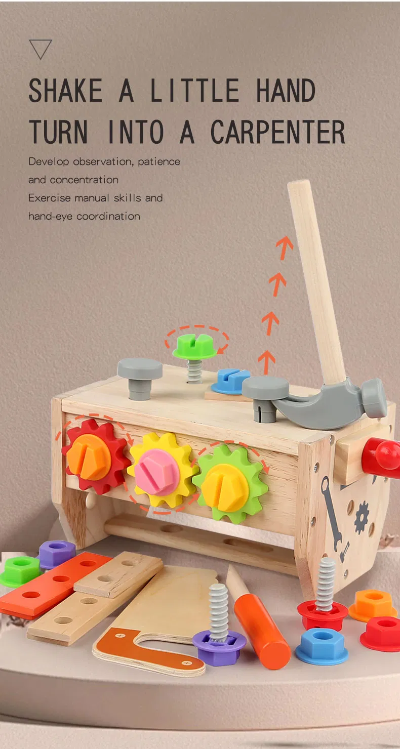 Children's Tool Basket Toy Display 7