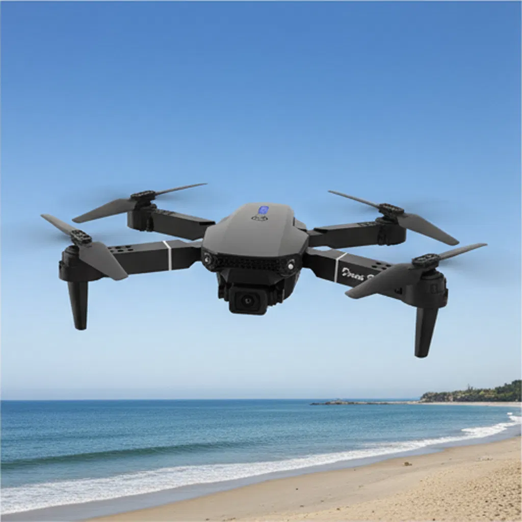 Feature-Rich Remote Control Drone Toy with Dual Camera Display