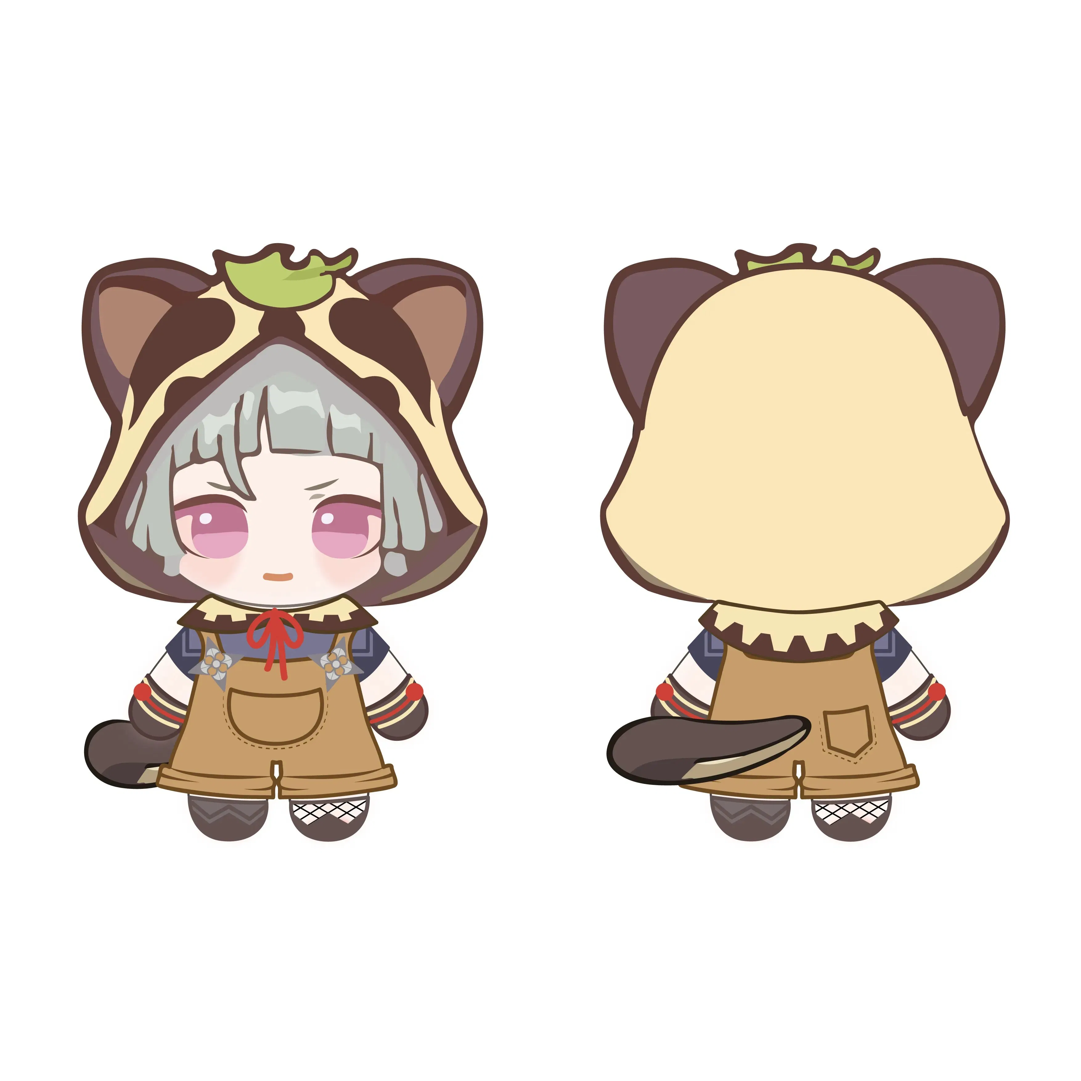 OEM High Quality Stuffed Dolls Cartoon Character Prototype Customize Plush Doll Animation Derivatives Plushie