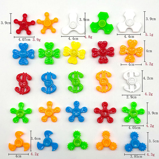 185003 - Mini Fidget Finger Spinners Capsule Toys (2 inch)