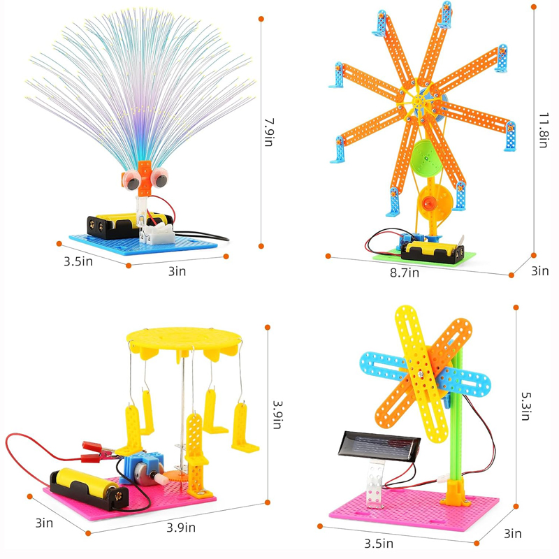 Stem Toys Projects Educational Electric Intelligence Robot Science Kits